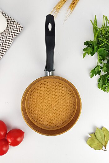Digithome Aluminum Cast Mini Round Pan Yellow - Mnb05532 C1-1-154