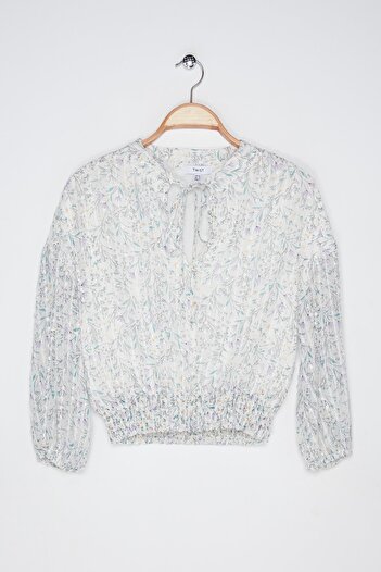 Twist Women's Ecru Blouse