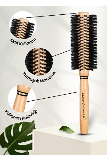 Elsa Fırça Βούρτσα μαλλιών Elsa Professional 0.41 Natural