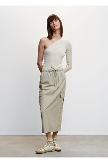 MANGO Woman Parachute Skirt