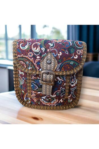 Wotrart Ethnic Style Kilim Patterned Terme Shoulder Bag, Sling Bag, Daily Bag