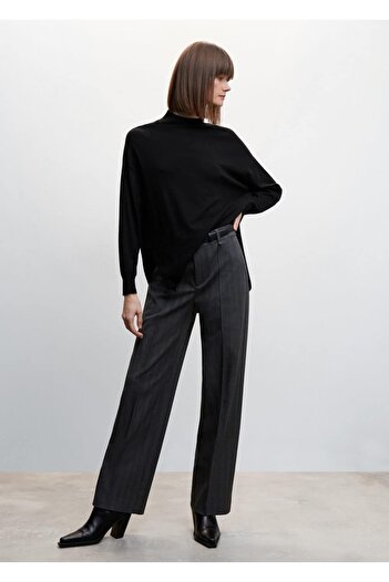 MANGO Woman Sweater with Side Slits