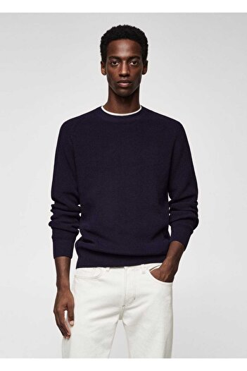 MANGO Man Textured Cotton Sweater