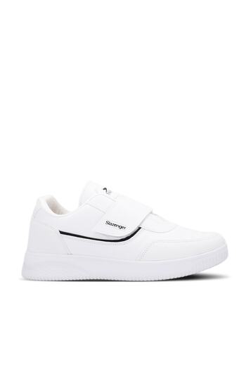 Slazenger Mall I Women's Velcro White Casual Sports Shoes