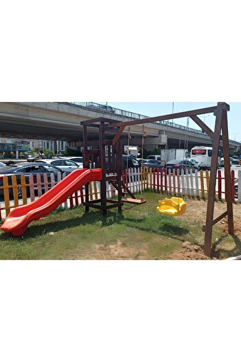 Antalya Kent ekipmanları Pratik Ahşap Çocuk Oyun Grubu
