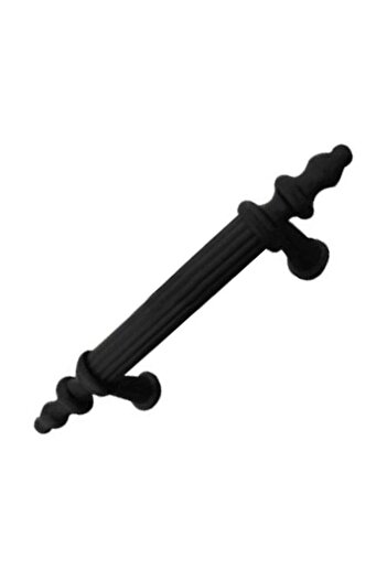 Metax 5 Pieces Dove 64 mm Matte Black Drawer Cabinet Furniture Handles