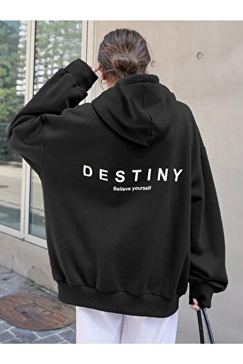 Machetta Φούτερ με στάμπα Destiny Design - Βαμβακερό φούτερ με 3 κλωστές