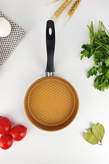 Digithome Aluminum Cast Mini Round Pan Yellow - Mnb05532 C1-1-154