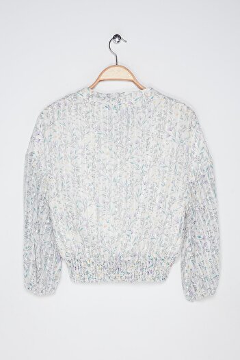 Twist Women's Ecru Blouse