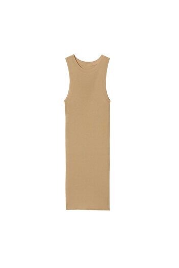 MANGO Woman Nude Kadın Elbise 37050450