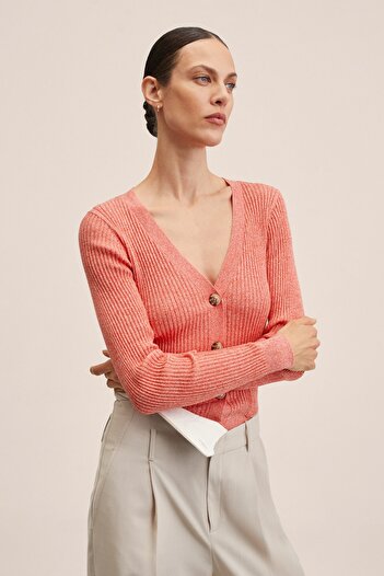 MANGO Woman 27074022 Women/Girls Coral Red