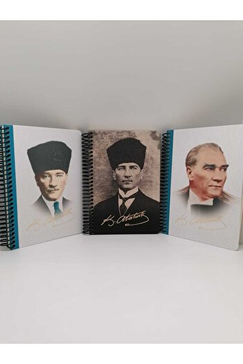 Gıpta 409-AKK 17x24 Spiral Old Agenda 3 Pieces