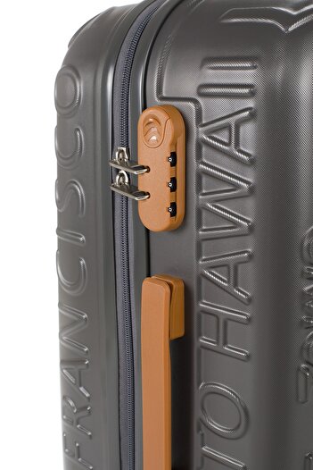 ÇÇS 5167 Ekstra Dayanıklı Kabin Boy Valiz