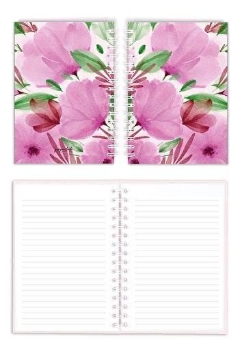 paperlab A5 SPIRAL LINED HARD COVER NOTEBOOK