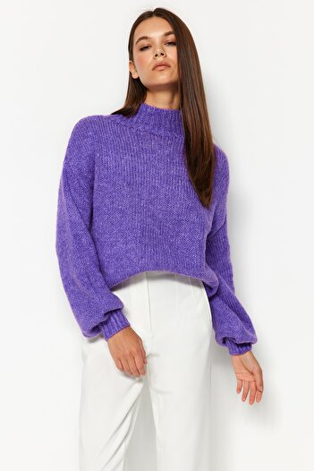 Trendyol Collection Pulover din tricotaje moale cu textura moale și groasă TWOAW24KZ00290