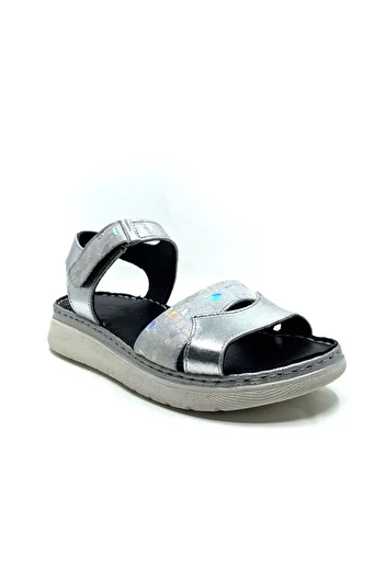 Piarmoni Genuine Leather Girl's Soft Insole Sandals
