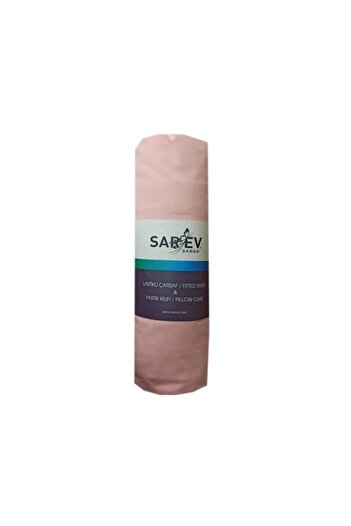 Sarev Ranforce Fitted Sheet Set Single Pink