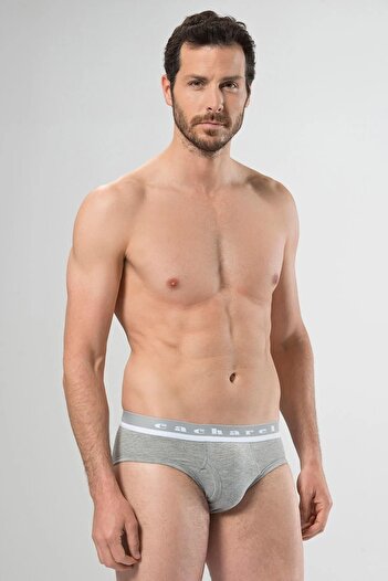 Cacharel 2 Pieces Men's Banded Slip Panties 95% Cotton 5% Elastane