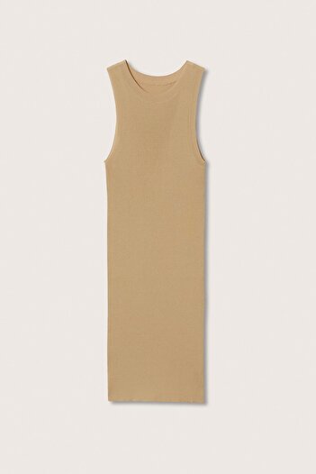 MANGO Woman Nude Kadın Elbise 37050450