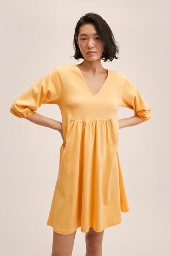 MANGO Woman 27047878 Women / Girls Pastel Orange