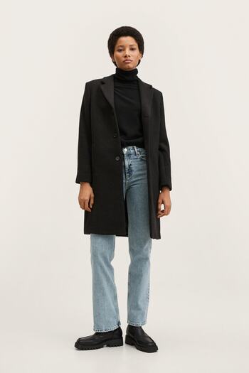 MANGO Woman Blue Women's Jeans 27041092