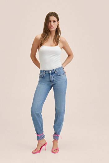 MANGO White Women's Bodysuit 27064037