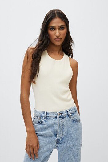 MANGO White Women's Blouse 37040167