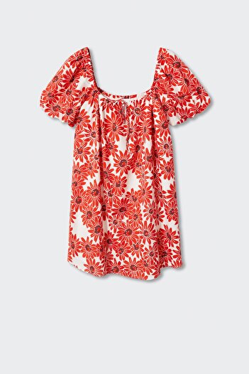 MANGO 37081307 Kadın / Kız Red