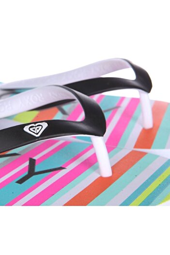 Roxy Slides Kız Çocuk Renkli Parmak Arası Plaj Terlik