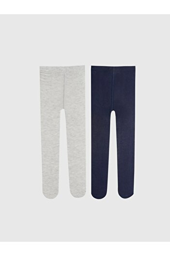 LC Waikiki Lcw Navy Blue Basic Baby Boy Pantyhose 2-Piece