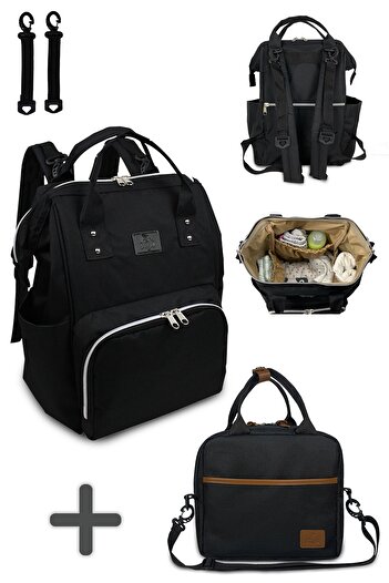 Stylo Paris Mother Baby Care Bag and Thermal Insulated Food Thermos Bag Pack of 2