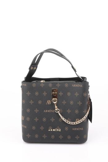 Armine Bag 222 Black Printed
