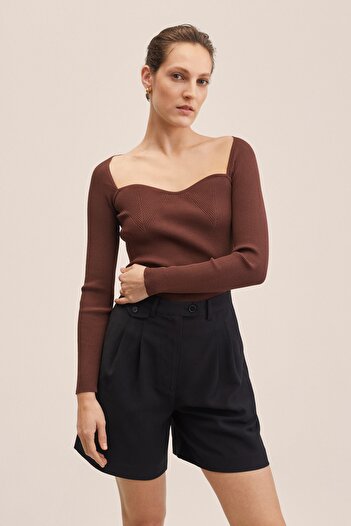 MANGO Woman 27065788 Women/Girls Brown