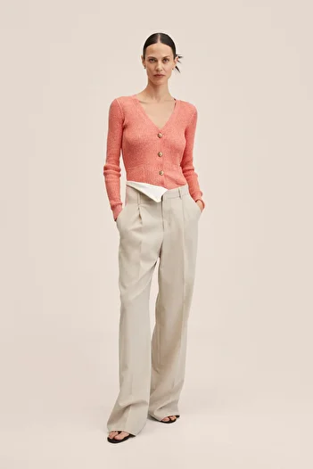 MANGO Woman 27074022 Women/Girls Coral Red