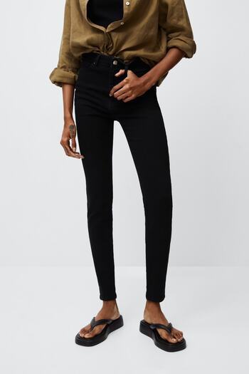 MANGO Woman 27011126 Dámský / Dívčí Černý denim