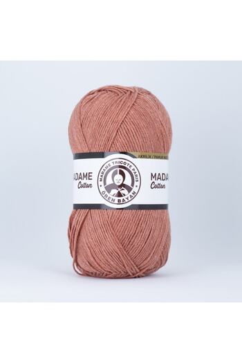 Ören Bayan Madame Cotton Hand Knitting Thread 100 Gr 037 Copper