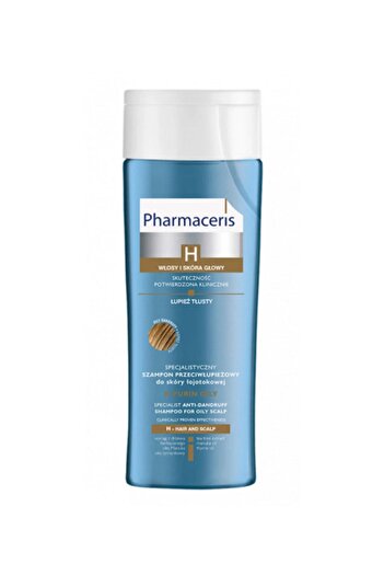 Pharmaceris Yağlı Kepek Kafa Derisi Seboreik Dermatiti Sedef veya Kaşıntılı Hastalığı Olanlar İçin Şampuan 250ml