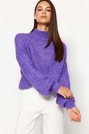 Trendyol Collection Pulover din tricotaje moale cu textura moale și groasă TWOAW24KZ00290