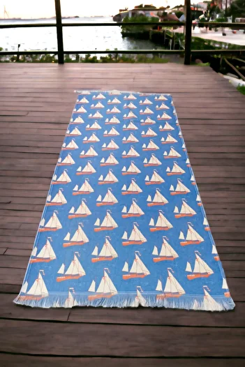 BİNNUR HOME DIGITAL PRINTED BEACH TOWEL 70x140 CM