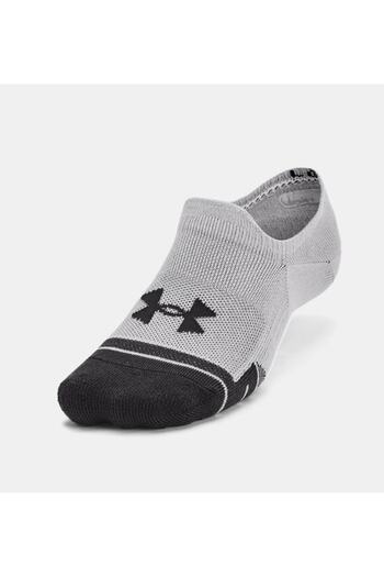Under Armour Unisex UA Performance Tech 3 Pack Ultra Low Tab Socks1379502-011