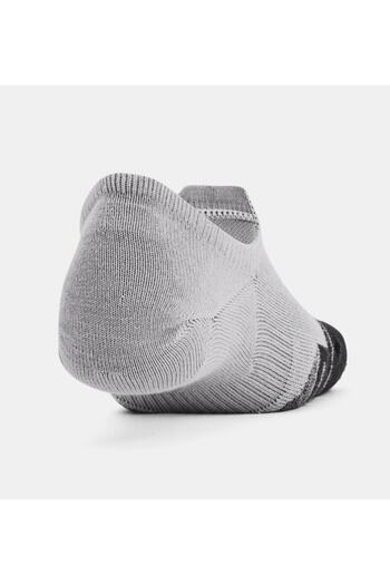 Under Armour Unisex UA Performance Tech 3 Pack Ultra Low Tab Socks1379502-011