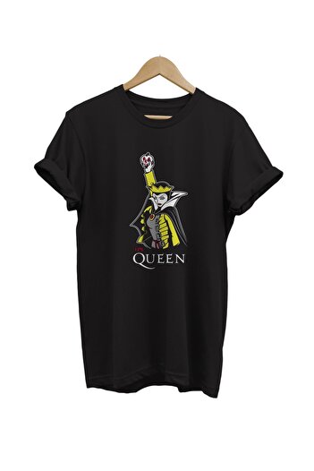 remonz Μπλουζάκι Disney Queen με στάμπα 100% βαμβακερό Basic T-shirt κανονικού μεγέθους