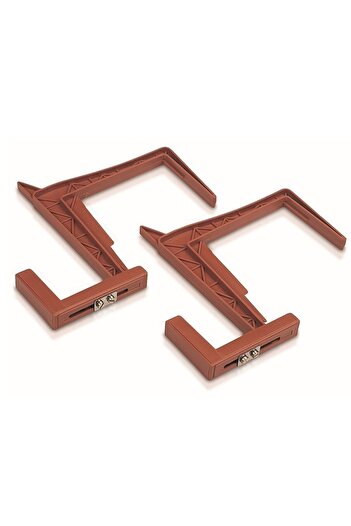 bimbambom Brown Adjustable Balcony Flower Pot Hanger