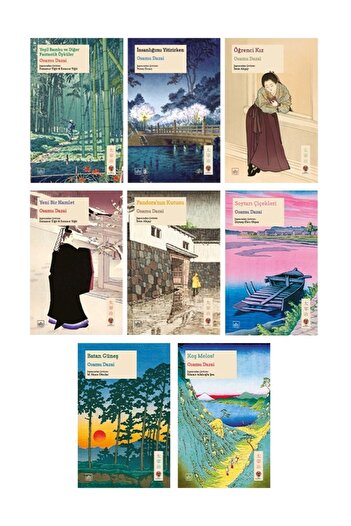 İthaki Yayınları Soytarı Çiçekleri - Batan Güneş - Koş Melos - İnsanlığımı Yitirirken / Osamu Dazai - 8 Kitap Takım