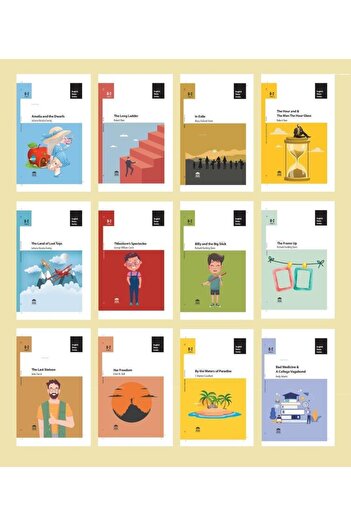 Olympia Yayınları Olympia B2 English Stories 12 Books (English Stories B2)