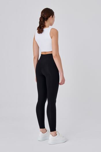 UP&FIT Push Up Soft High Waist Recovery Καλσόν Μαύρο