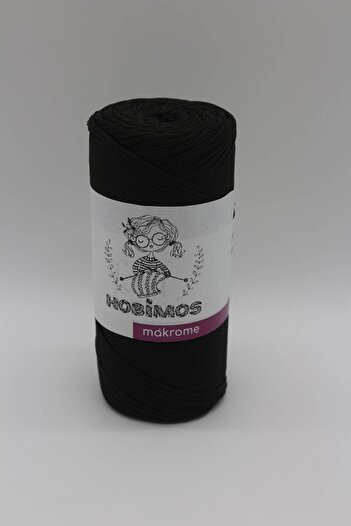 Hobimos 200 gr 230 Mt Polyester Macrame Thread - Bag, Basket, Mat, Supla Thread 2mm
