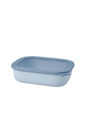 Mepal Multi Bowl Cirqula Rectangular Light Blue Food Container 1000 ml