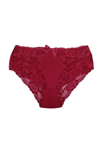 Zena 5-Piece Lace And Cotton Plus Size Women's Panties