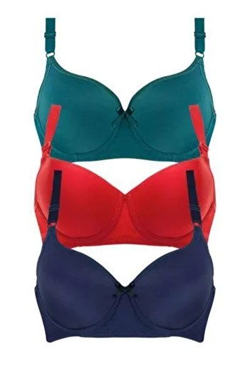 DUSK Women's Padded Bra 3 pcs